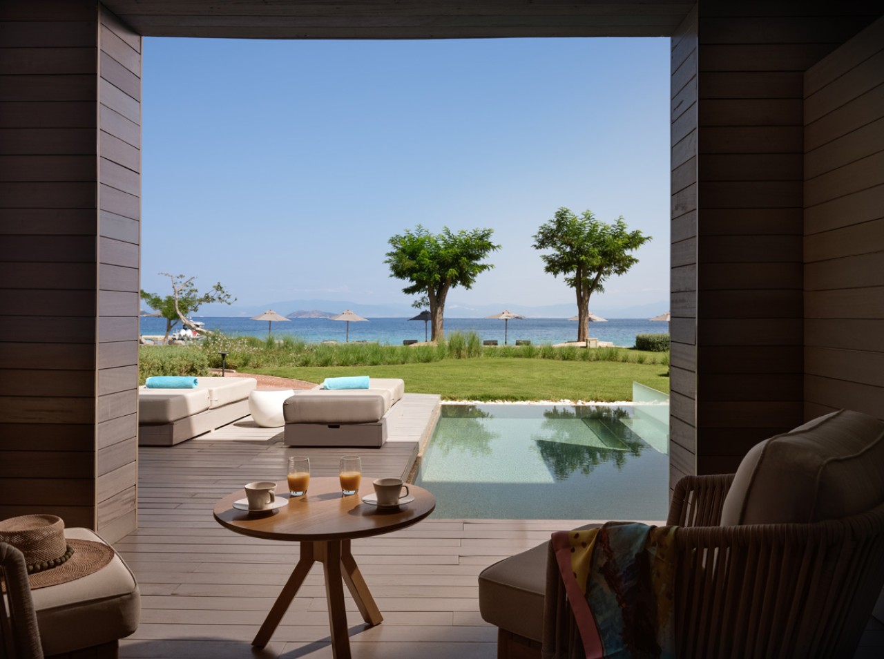 DOUBLE PRIVATE POOL SEA VIEW